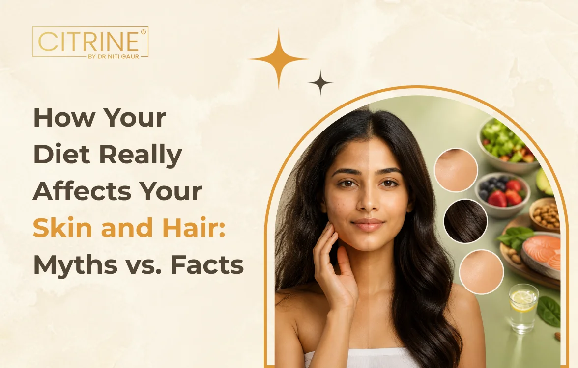 How Your Diet Really Affects Your Skin and Hair: Myths vs Facts