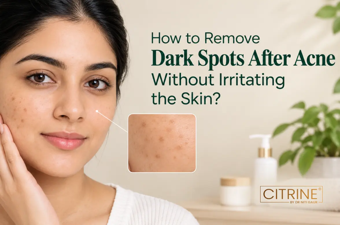 How to Remove Dark Spots After Acne Without Irritating the Skin?