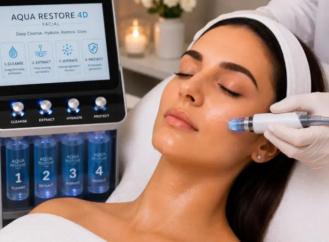 Aqua Restore 4D Facial in Gurgaon